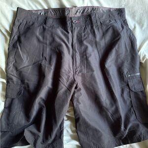 Men's Black Cargo Shorts